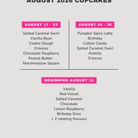Weekly Cupcakes