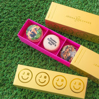 Father's Day Printed Macaron Box
