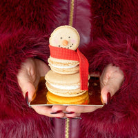 Macaron Snowman