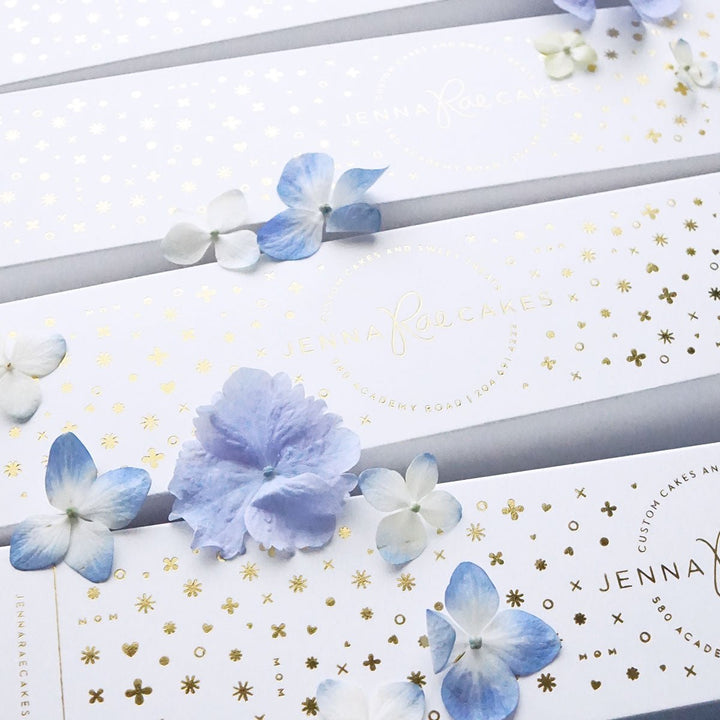 Georgette Packaging + JRC = LOVE - Jenna Rae Cakes