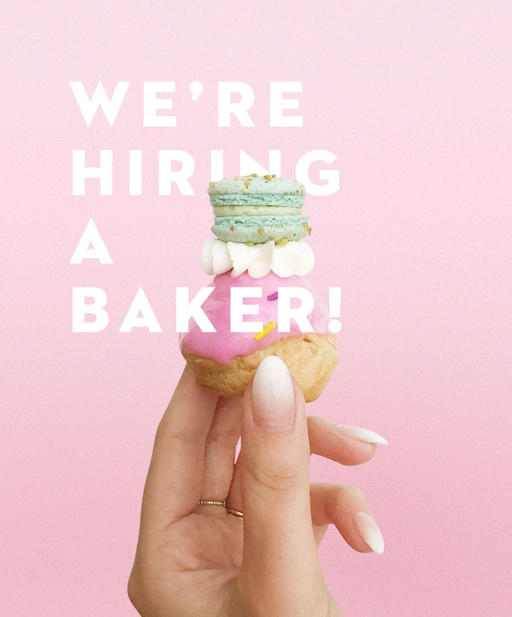 We’re Hiring a Full-Time Baker - Jenna Rae Cakes