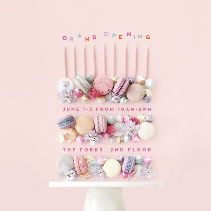 You're Invited to our Grand Opening Weekend at The Forks! - Jenna Rae Cakes