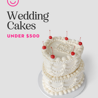 Wedding Cakes Under $500