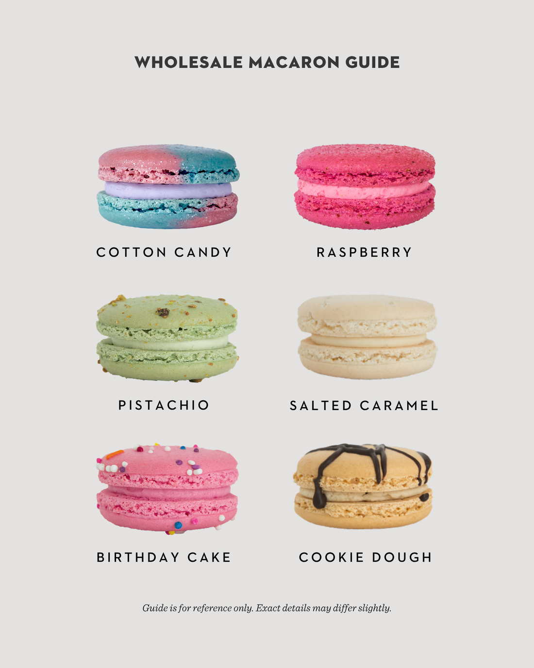 Cookie Dough Macarons - Tray of 40 Macarons