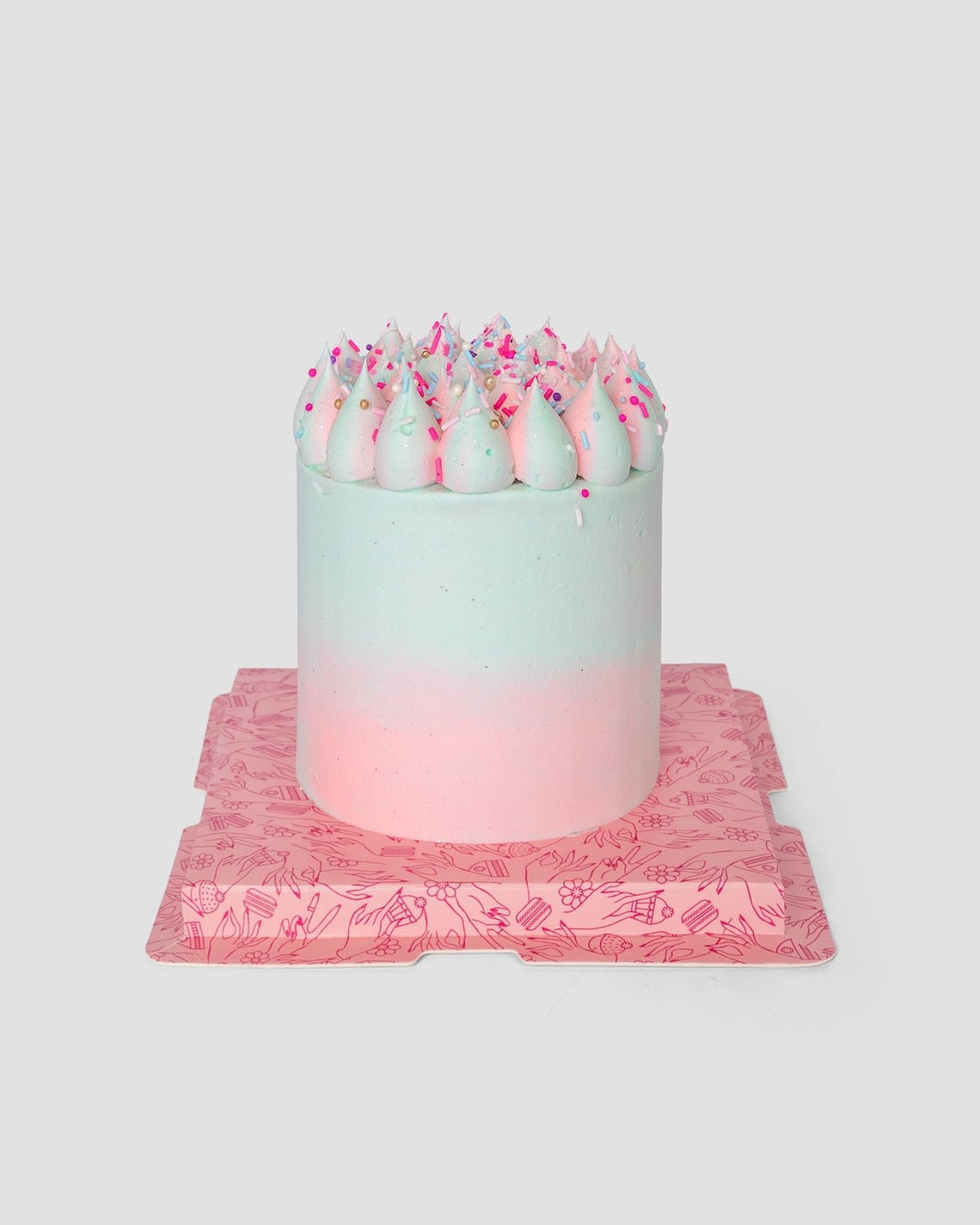 Cotton Candy Cake