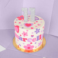 Sticker Cake