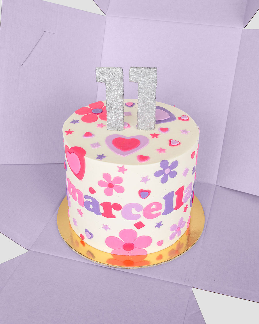 Sticker Cake