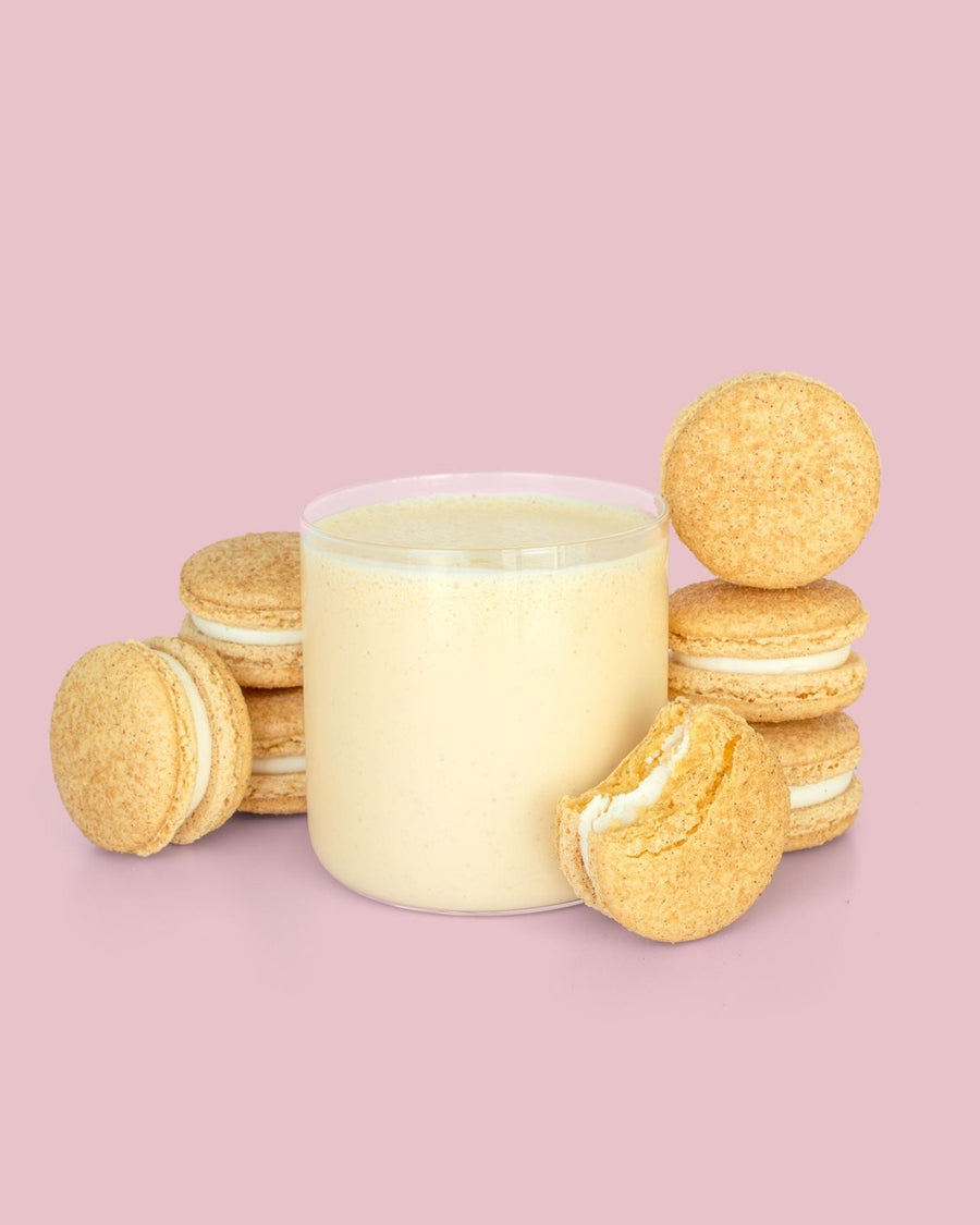 Eggnog Macarons - Tray of 40 Macarons