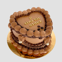 Espresso Martini Heart Cake - Shop Jenna Rae Cakes