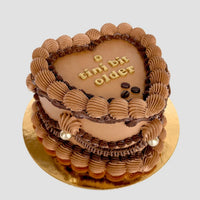 Espresso Martini Heart Cake - Shop Jenna Rae Cakes