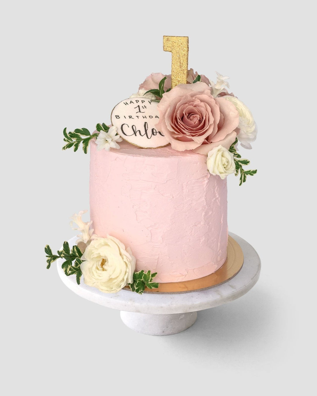 Fresh Floral Buttercream Cake - Shop Jenna Rae Cakes