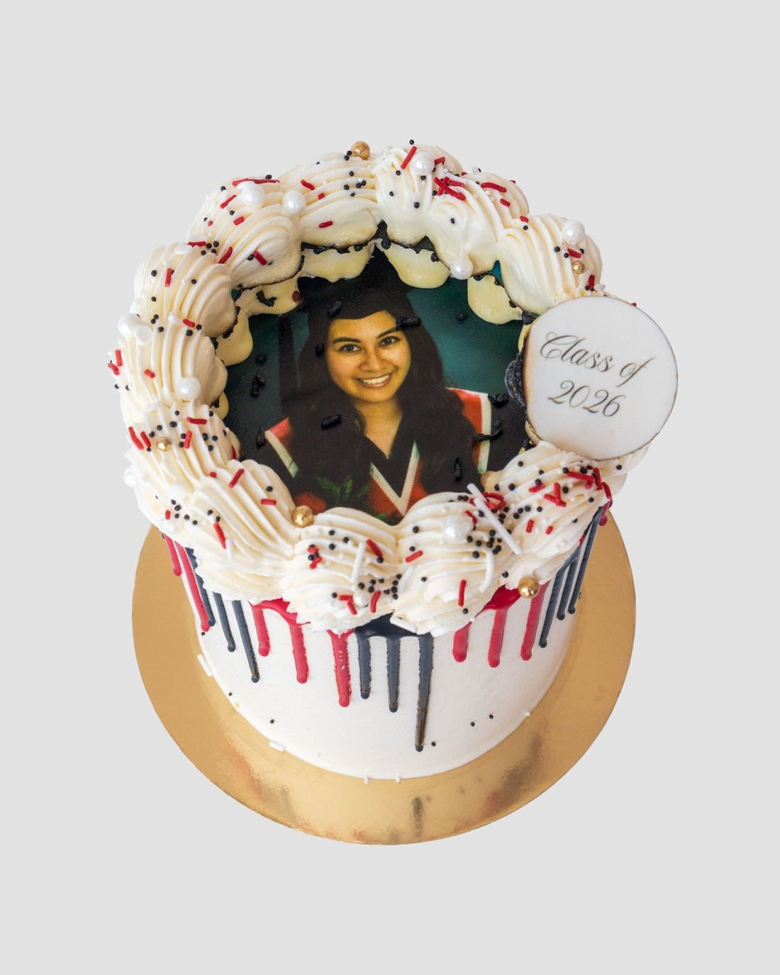 Grad Burn Away Cake