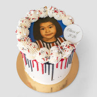 Grad Burn Away Cake