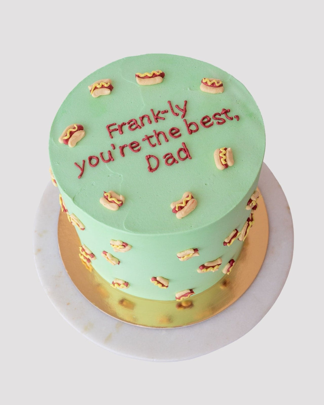 Hot Dog Cake