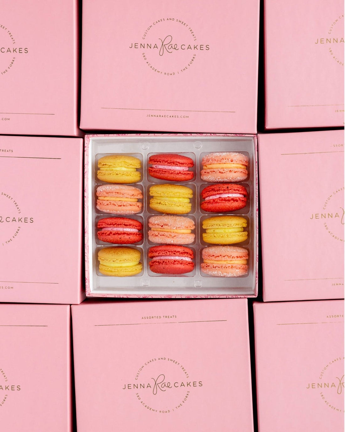Macaron Shipper Box - Shop Jenna Rae Cakes