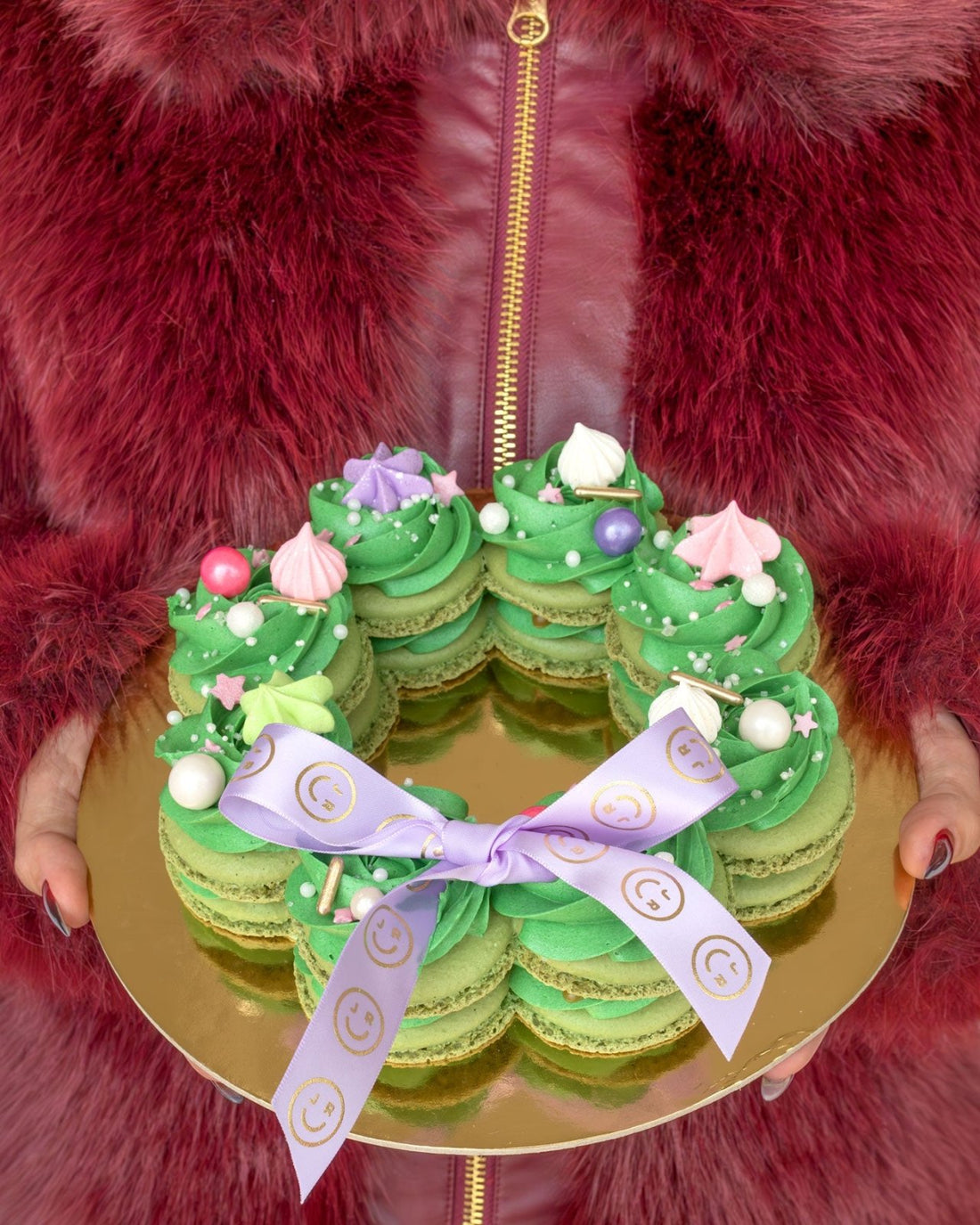 Macaron Wreath
