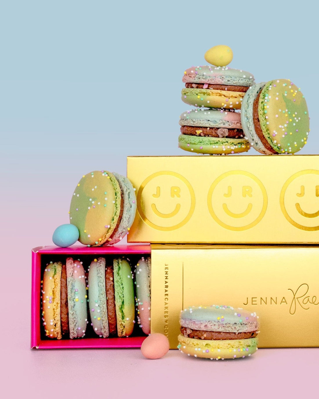 Mini Egg Macaron Gift Box