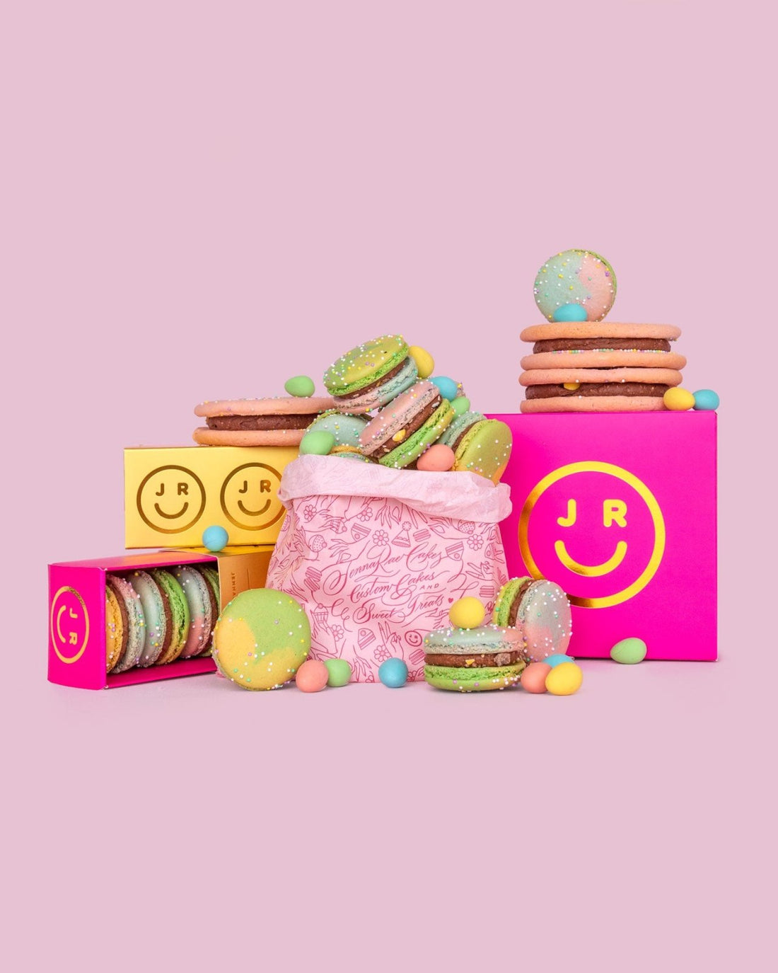 Mini Egg Macaron Gift Box