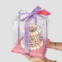 Mini Vanilla Sprinkle Cake