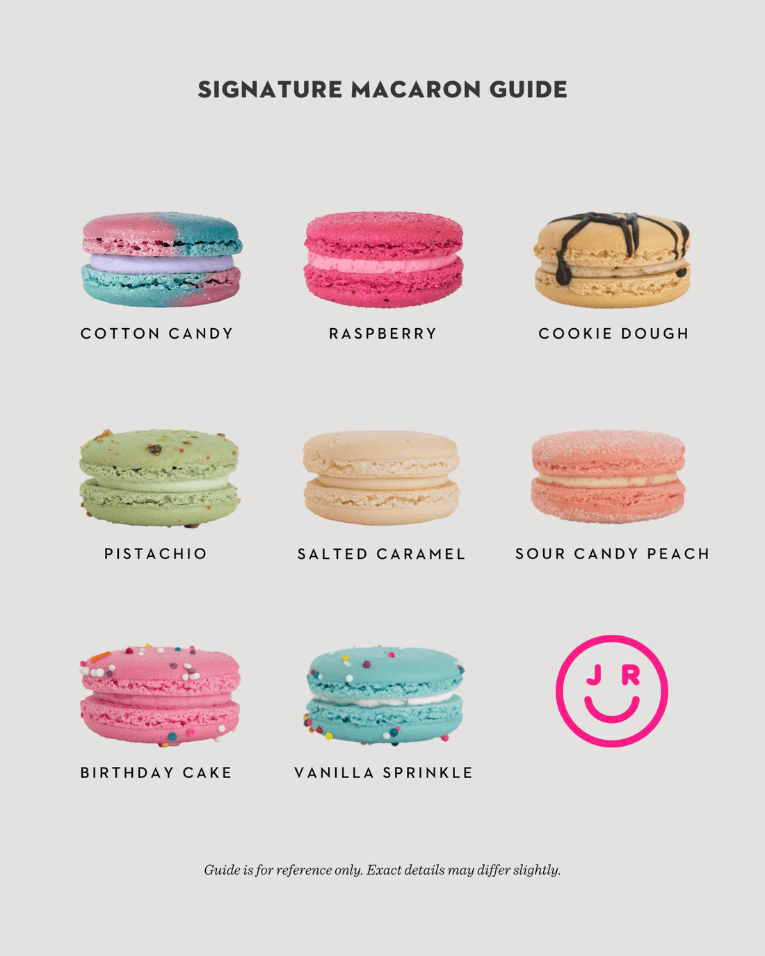 Raspberry Macarons - Tray of 40 Macarons