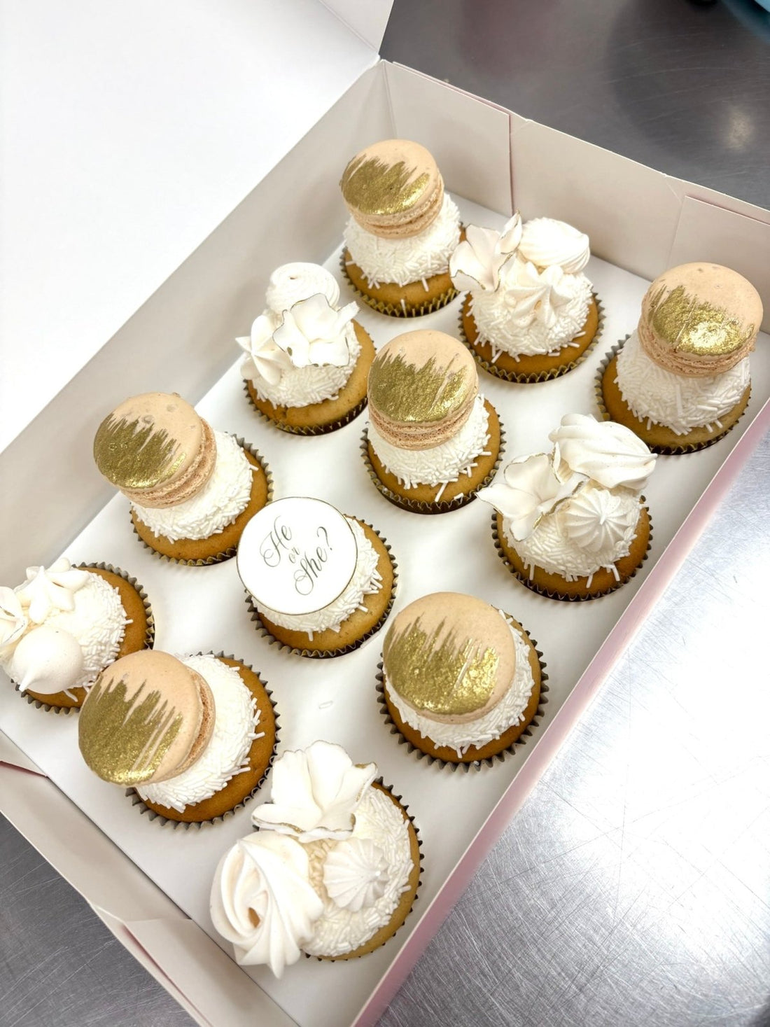 Reveal Works Cupcakes