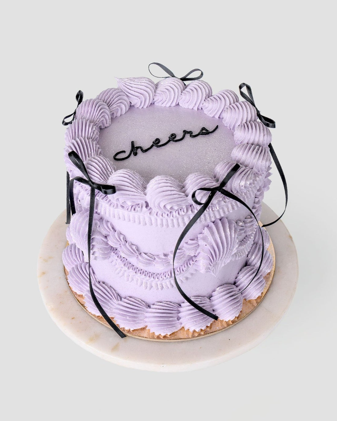 Round Frills Cake