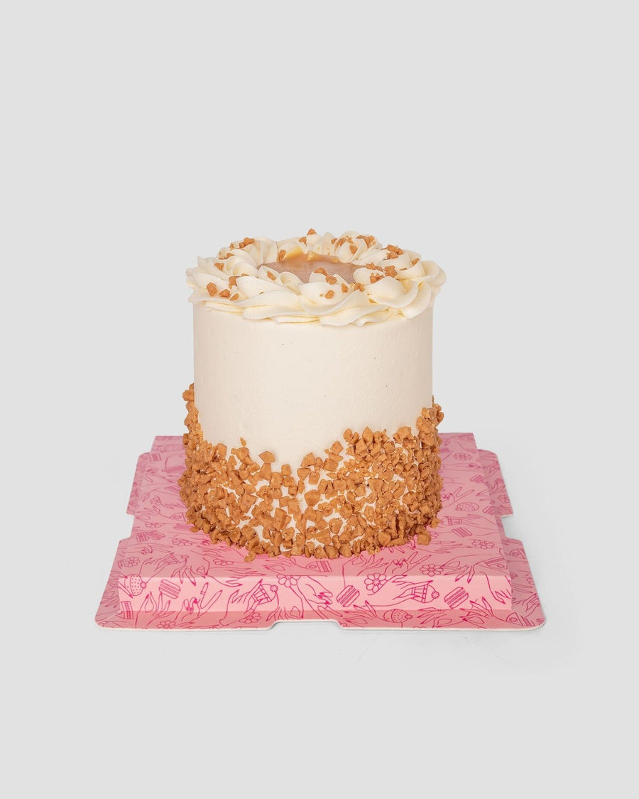 Salted Caramel Crunch Cake