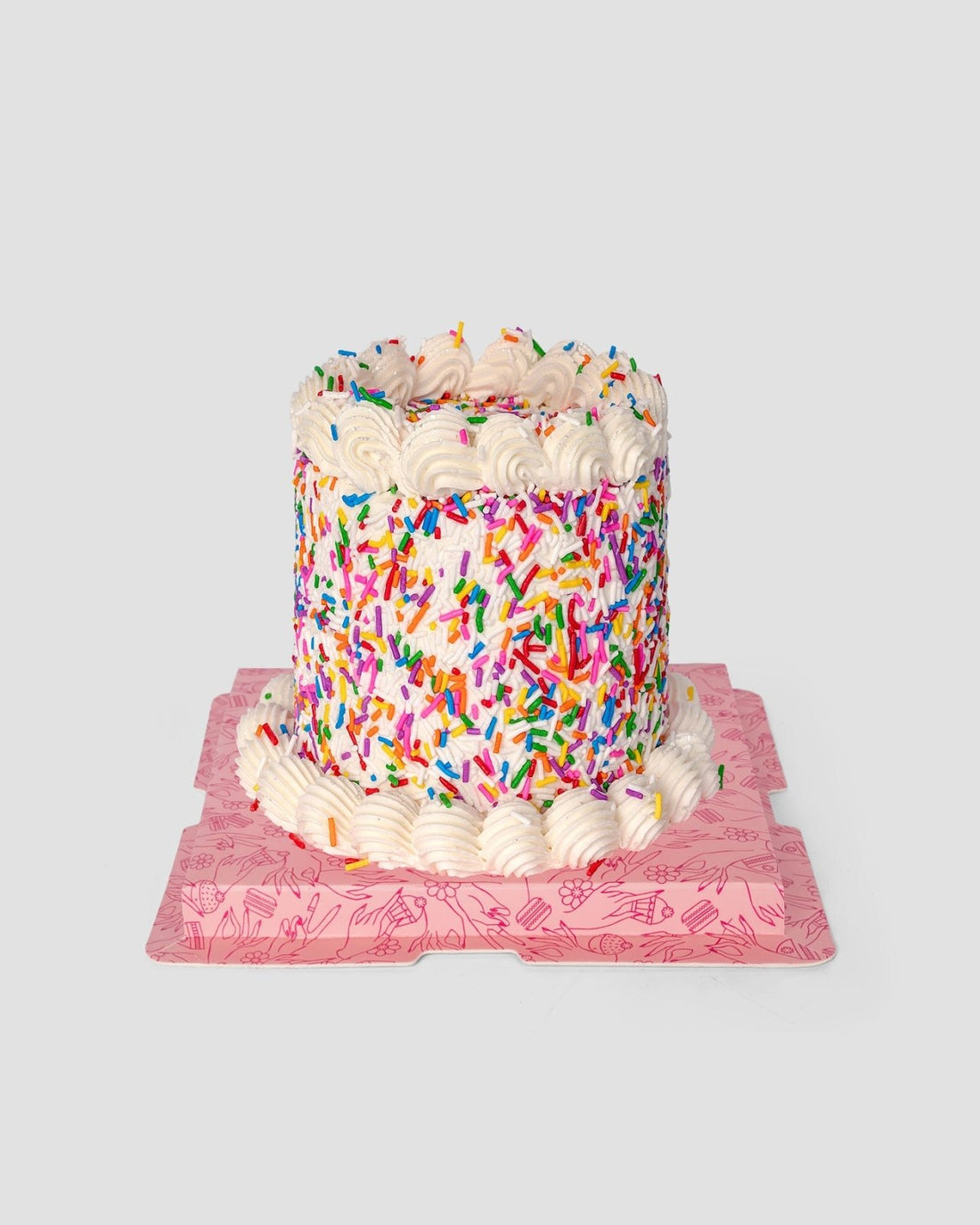 Vanilla Sprinkle Cake